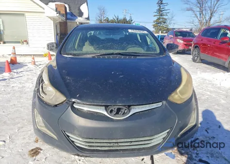 2016 Hyundai Elantra Se из США, поврежденный, VIN 5NPDH4AE4GH713525